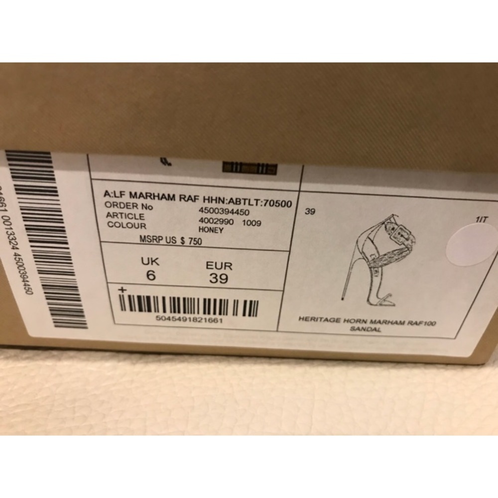 Burberry Sandals, Size 39, Box and bags included - Picture 5 of 5